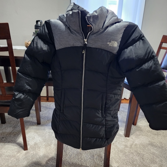 GIRLS NORTHFACE 550 PARKA - Picture 1 of 6